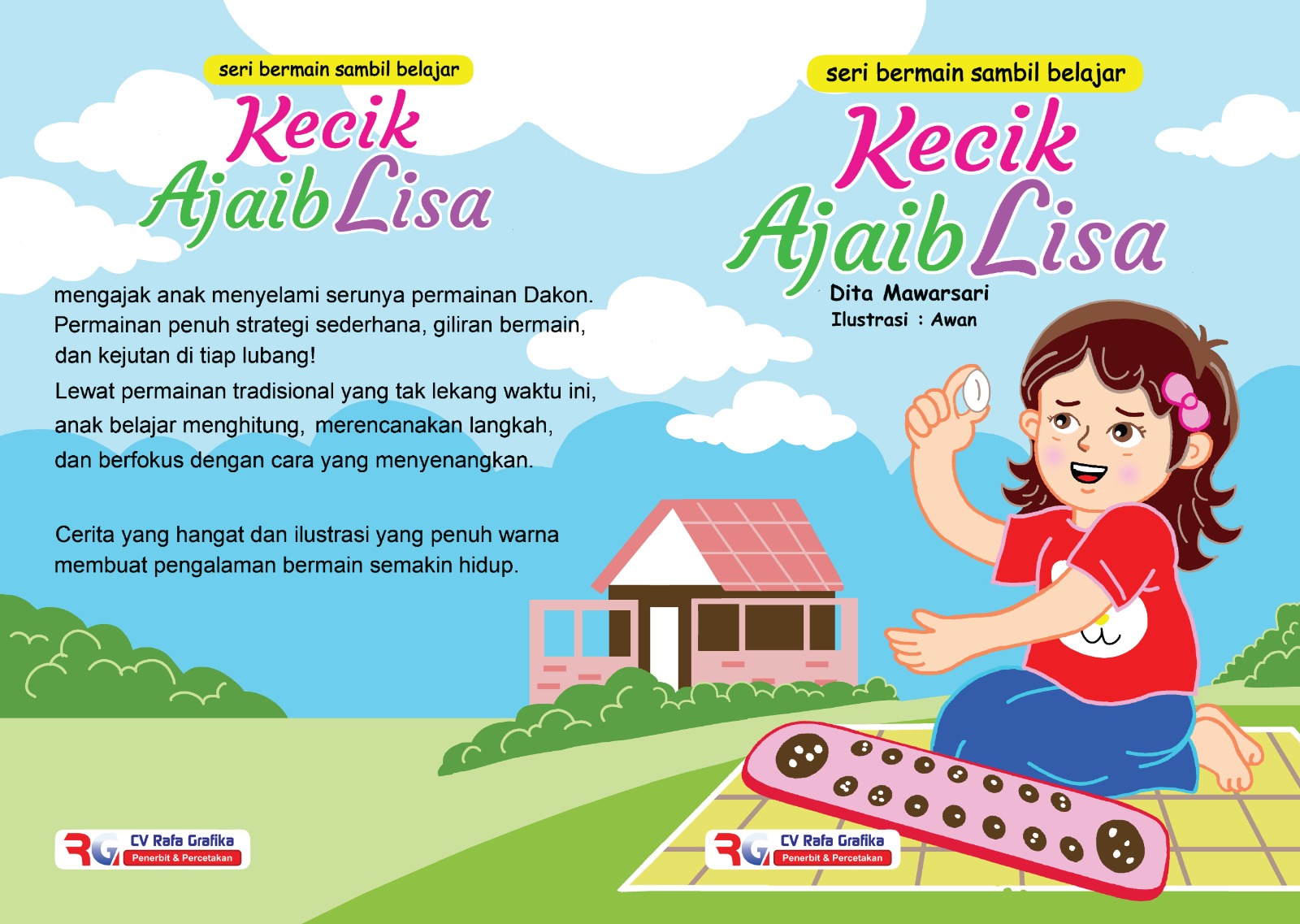 BUKU SERI BERMAIN SAMBIL BELAJAR KECIK AJAIB LISA