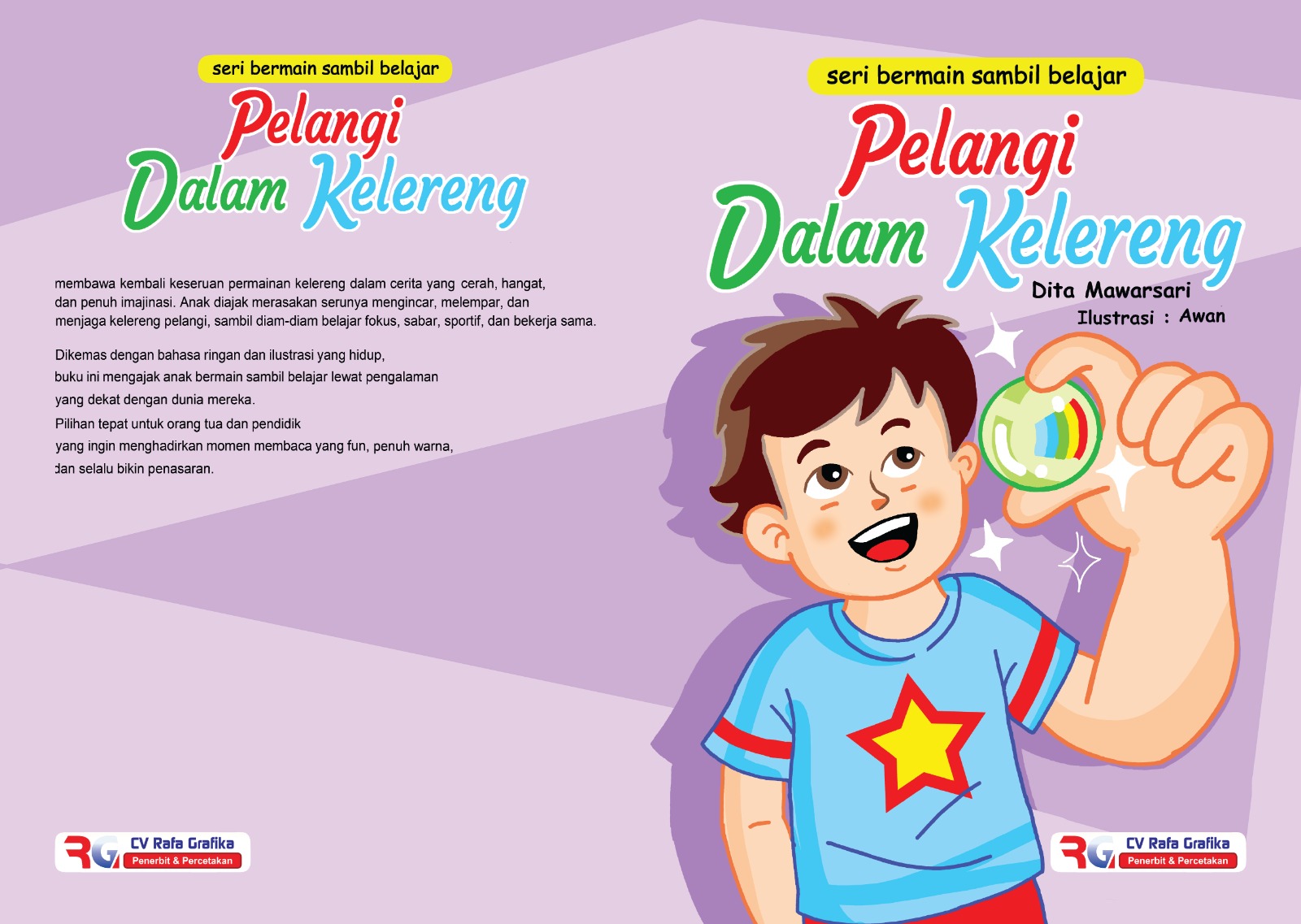 BUKU SERI BERMAIN SAMBIL BELAJAR PELANGI DALAM KELERENG